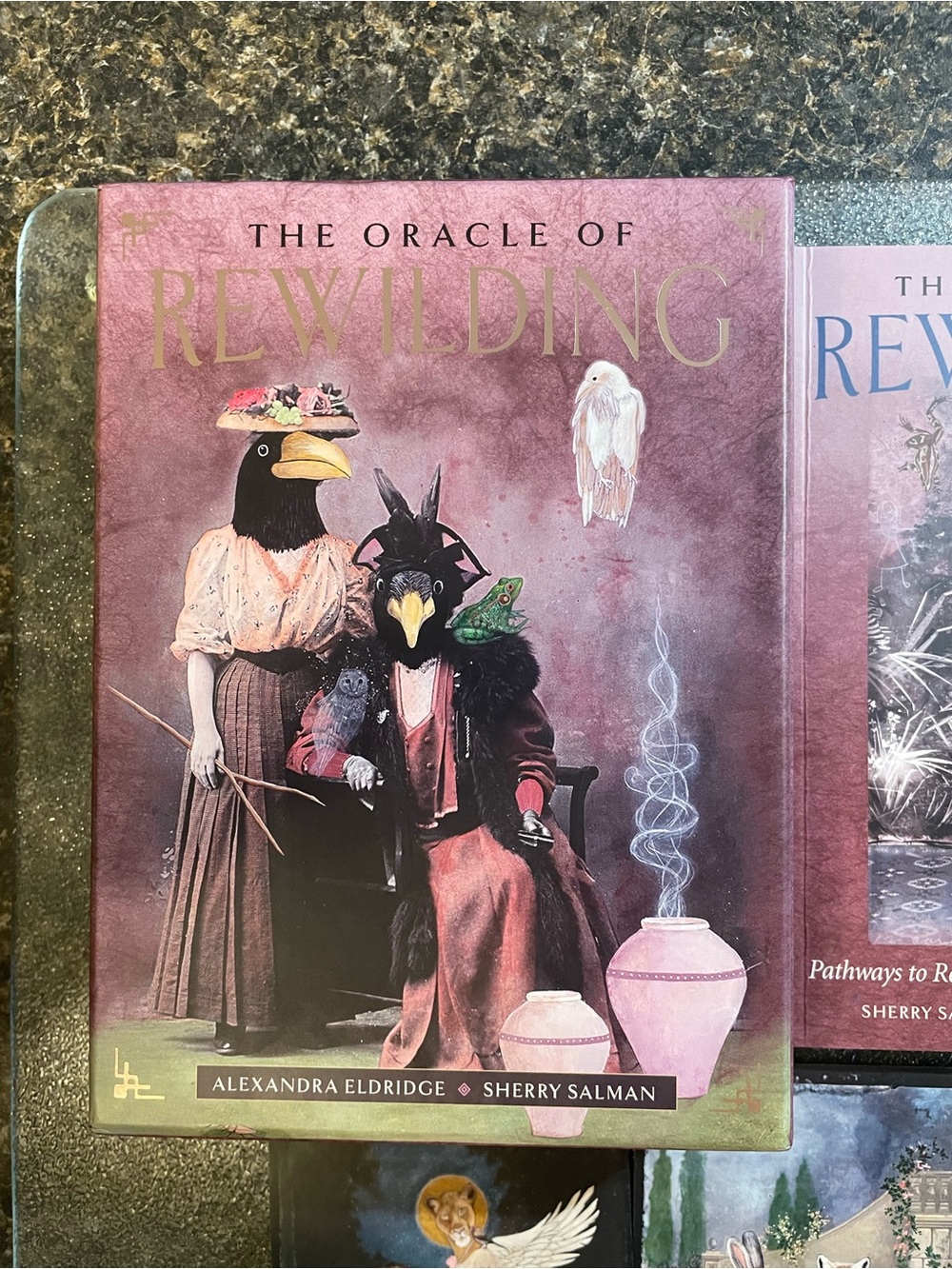 The Oracle of Rewilding - Hardcover Oracle Deck